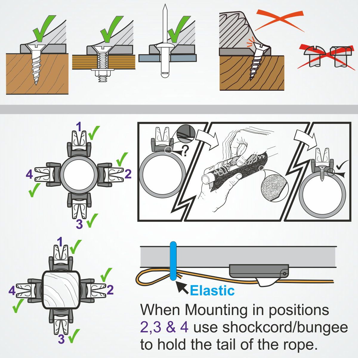 Clamcleat  CL257 Auto-Release Racing Mini