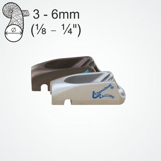 Clamcleat Racing Junior + Becket CL211 Mk2AN/S2 Hard Anodised