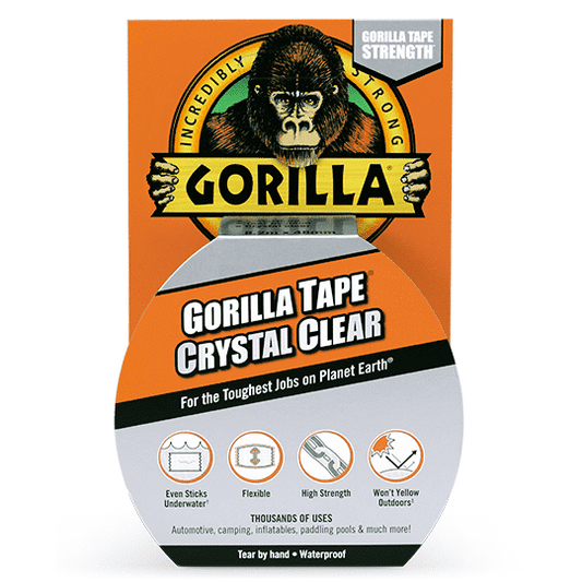 Gorilla Crystal Clear Waterproof Repair Tape