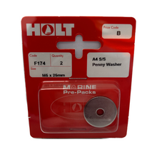 Load image into Gallery viewer, Holt Marine Pre Pack Penny Washer
