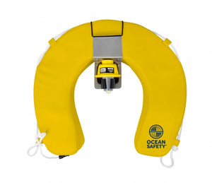 Ocean Safety Horseshoe Buoy Set with Aquaspec AQLBL