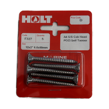 Load image into Gallery viewer, Holt Marine Pre Pack Countersunk Pozi Self Tapper
