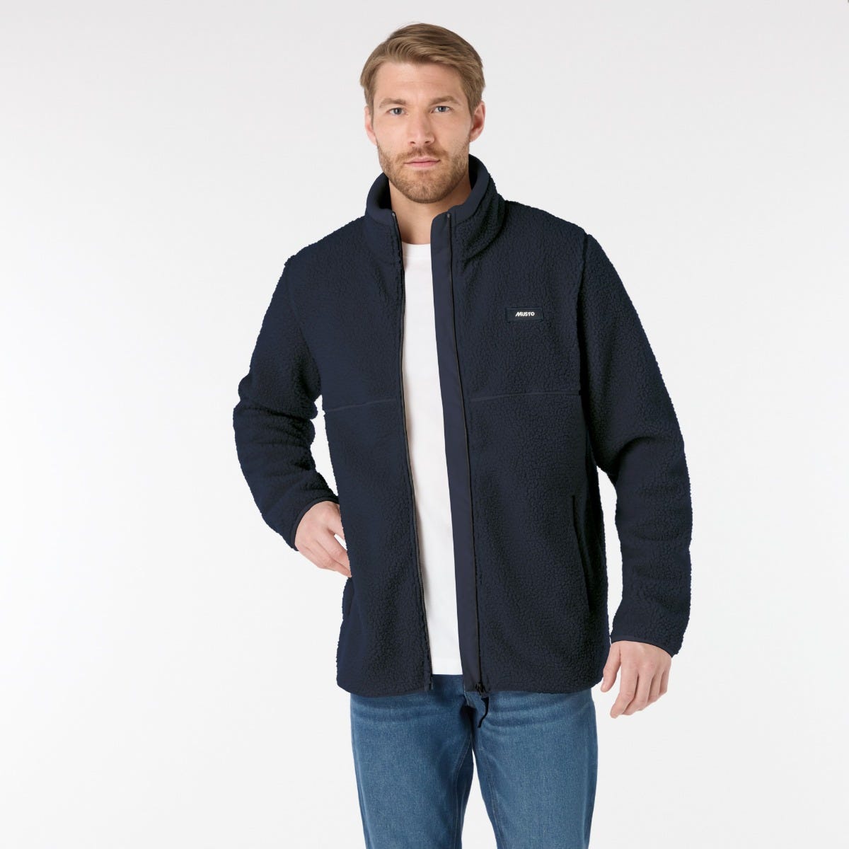 Musto Men’s Cove Deep Pile Fleece Jacket