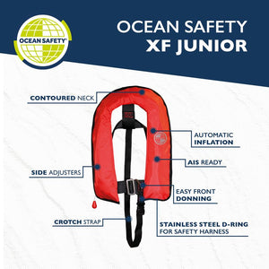 Ocean Safety Kru XF Junior Lifejacket-Automatic