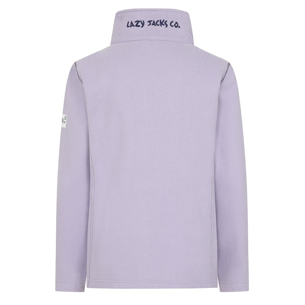 Lazy Jacks Plain Zip Thru Sweatshirt LJ33