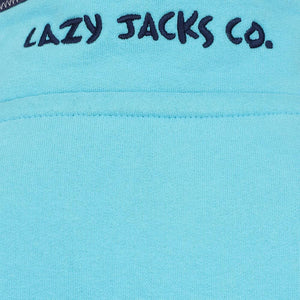 Lazy Jacks Super Soft 1/4 Zip Plain Sweatshirt LJ40