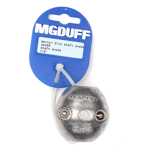 MG DUFF Zinc Shaft Anode 7/8" 22mm ZSA88