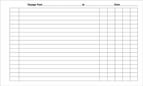 Imray Navigator’s Log Book Refill Pad