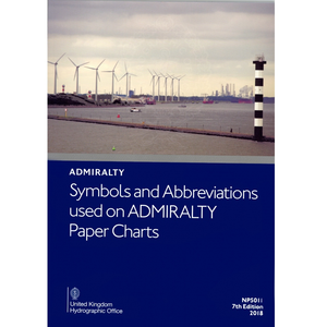 Admirality Symbols and Abbreviations Used on Admirality paper Charts Book
