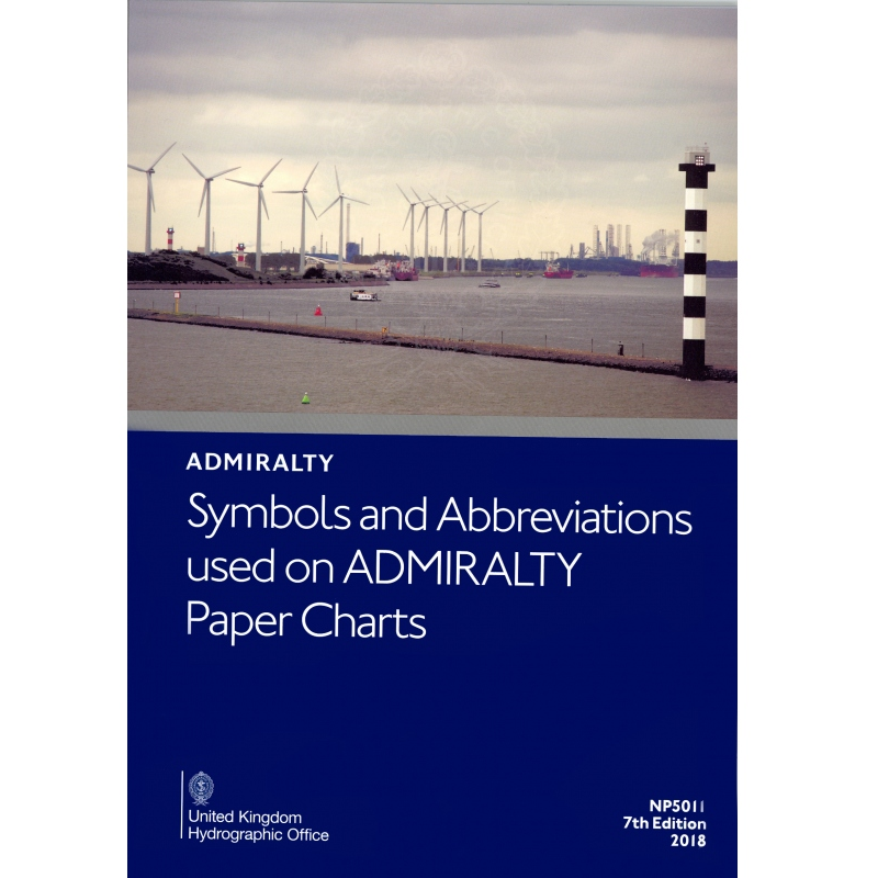 Admirality Symbols and Abbreviations Used on Admirality paper Charts Book
