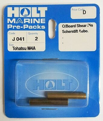 Holt Shear Pin Tohatsu M4A (2 Pack) J041