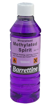 Barrettine Methylated Spirit 500ml