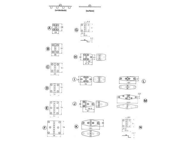 Talamex Stainless Hinge