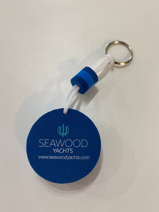 Seawood Yachts Floating Foam Key Ring