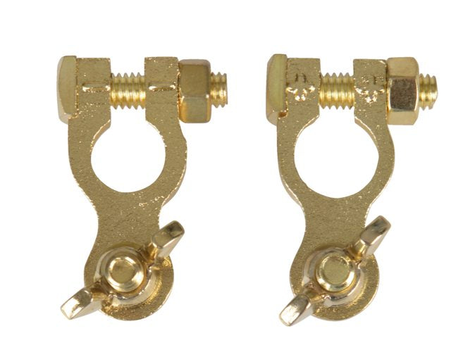 Talamex Wing Nut Battery Terminals (Pair)